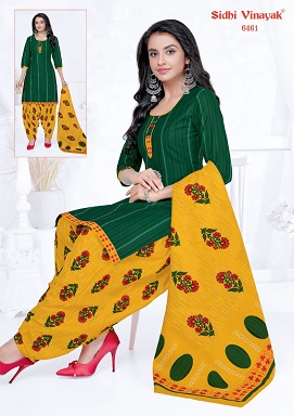 Siddhi Vinayak Pankhi 4 Cotton Printed Casual Wear Ready Made Regular Wear Dress Collection